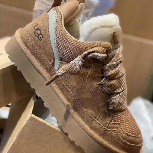 Sneakers UGG sneaker Lowmel chestnut suede - Picture 2 of 4